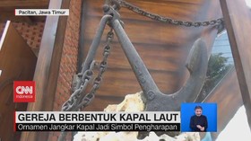 VIDEO: Gereja Berbentuk Kapal Laut dan Lukisan Wayang Bertema Natal