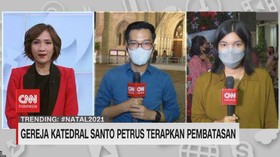 VIDEO: Gereja Katedral Santo Petrus Terapkan Pembatasan