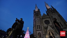 Jadwal Lengkap Misa Natal 24-25 Desember di Katedral Jakarta
