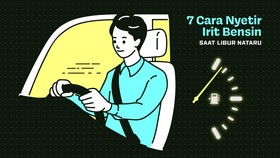 INFOGRAFIS: 7 Cara Nyetir Irit Bensin Saat Libur Nataru