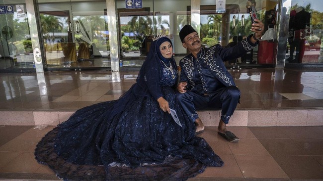 FOTO: Nikah Massal di Tengah Pandemi Covid-19