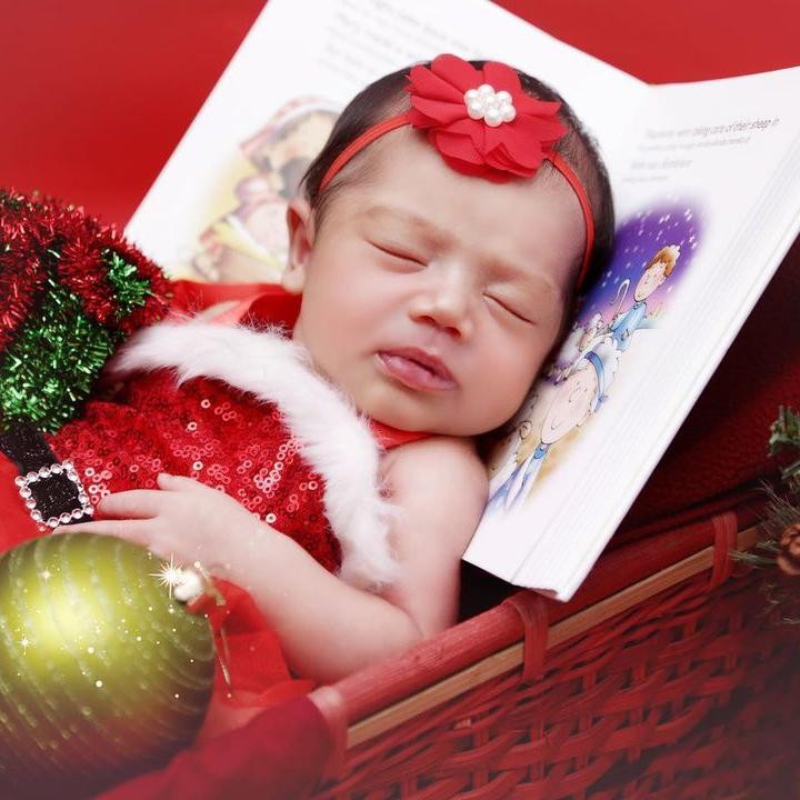 <p>Baby Bible pun tampak begitu menggemaskan ya, Bunda? (Foto: Instagram @felicyangelista_)</p>