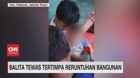 VIDEO: Balita Tewas Tertimpa Reruntuhan Bangunan