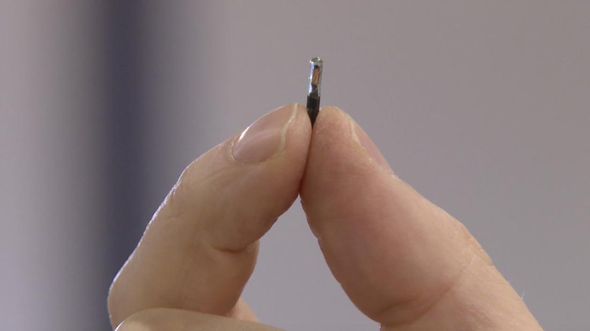 FOTO: Menanam Microchip Bukti Vaksin Covid-19 ke Tangan Manusia