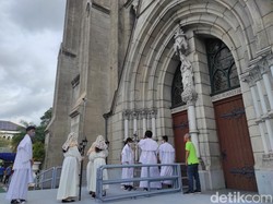 Jemaat Gereja Katedral Jakarta Ungkap Rasa Syukur Bisa Misa Natal Langsung