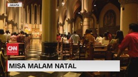 VIDEO: Misa Malam Natal Berlangsung Khidmat