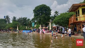 Ramai Natal di Ancol, Wisata Perahu Harap Tahun Baru Lebih Banyak Tamu