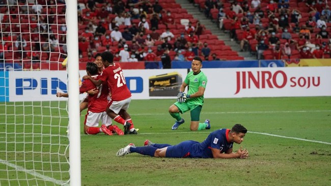 Berikut 5 faktor Timnas Indonesia bisa mengalahkan Singapura di semifinal leg kedua Piala AFF 2020.