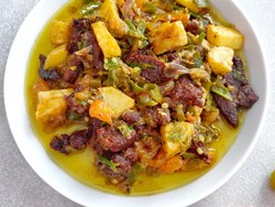 Resep Pembaca: Resep Dendeng Lado Hijau yang Gurih Pedasnya Nagih