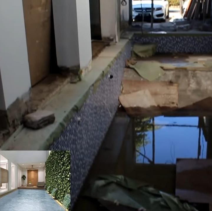 <p>Diungkapnya, rumah tersebut sudah dikerjakan hingga 60 persen dan berubah total dari desainnya yang lama. (Foto: YouTube: VENNA MELINDA Channel)</p>