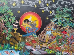 Menengok Mural Wayang Wahyu di Muntilan Magelang