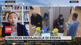 VIDEO: Omicron Merajalela di Eropa