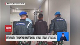 VIDEO: Perwira TNI Penabrak Sejoli Dibawa ke Jakarta