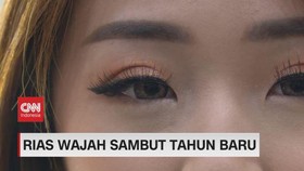 VIDEO: Rias Wajah Sambut Tahun Baru