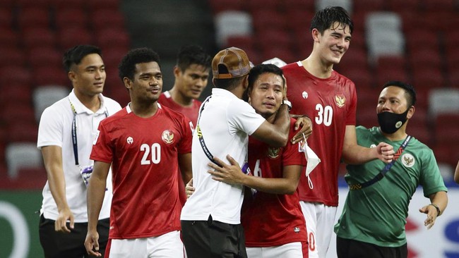 Shin Tae Yong memprediksi pemain Timnas Indonesia bisa gugup saat melawan Thailand di leg pertama final Piala AFF, Rabu (29/12).