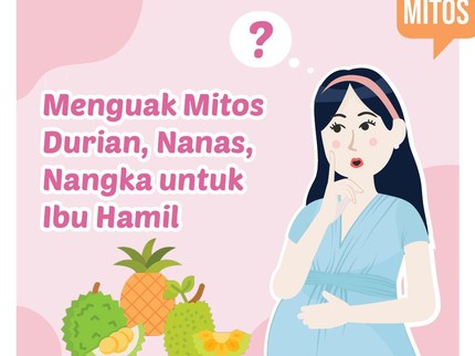 Menguak Mitos Durian-Nangka-Nanas untuk Ibu Hamil