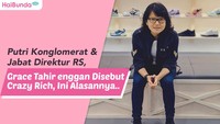 Putri Konglomerat & Jabat Direktur RS, Grace Tahir Enggan Disebut Crazy Rich, Ini Alasannya..
