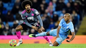 FOTO: Hujan Gol di Laga Man City vs Leicester