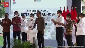 VIDEO: Jokowi Resmi Bangun RS Internasional di Bali