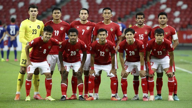 Berikut susunan pemain resmi Indonesia vs Thailand pada leg 1 final Piala AFF 2020 (2021).
