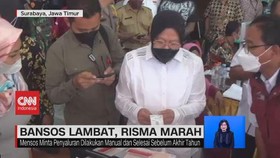 VIDEO: Bansos Lambat, Risma Marah