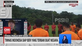 VIDEO: Timnas Indonesia Siap Beri Yang Terbaik buat Negara
