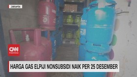 VIDEO: Harga Gas Elpiji Nonsubsidi Naik Per 25 Desember