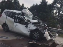 Tewas Kecelakaan di Tol Jagorawi, Pengemudi Calya Tabrak Pantat Truk