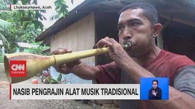 VIDEO: Nasib Pengrajin Alat Musik Tradisional