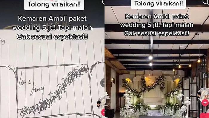 Viral, Pernikahan Budget Rp 5 Juta Hasilnya Bikin Geleng-geleng Kepala! Seperti Apa?