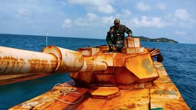 KSAL: Benda Mirip Tank di Natuna Tak Bermuatan Senjata