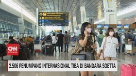 VIDEO: 2.506 Penumpang Internasional Tiba di Bandara Soetta