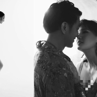 7 Gaya Unik Maternity Shoot Nadine Chandrawinata Hamil Anak Pertama