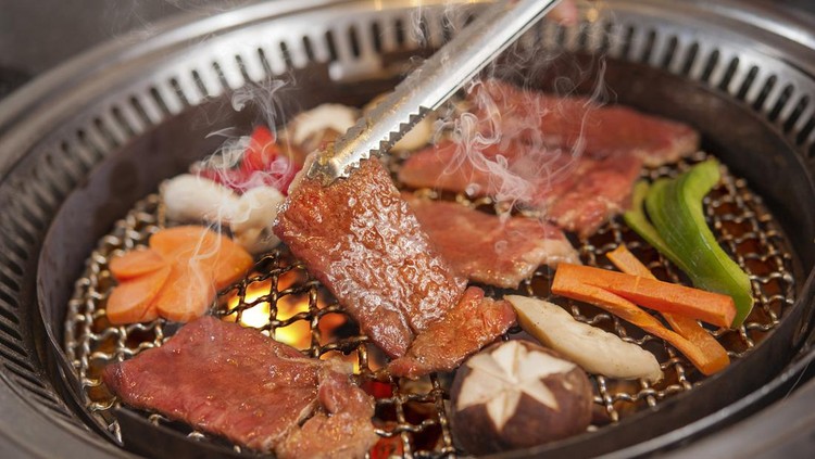 Beef bbq Japan, Korea.