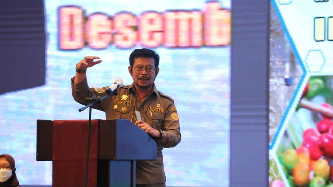 Menteri Pertanian Syahrul Yasion Limpo berharap di tahun 2022, sektor perkebunan Indonesia jadi lebih maju, mandiri, modern, serta mampu menguasai pasar ekspor.