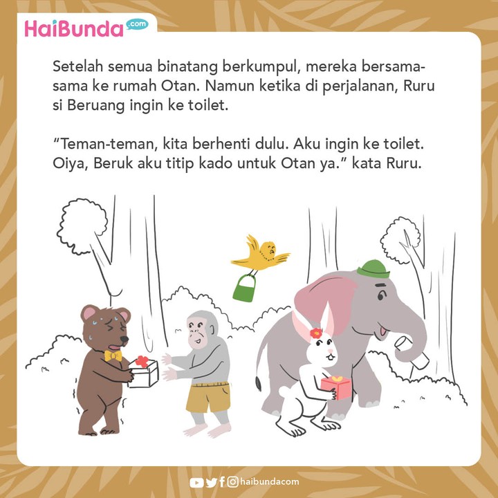 Cerita Nusantara Otan Ulang Tahun