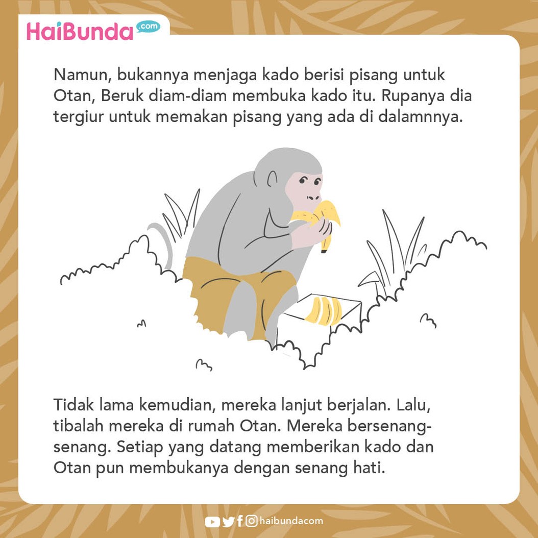 Cerita Nusantara Otan Ulang Tahun