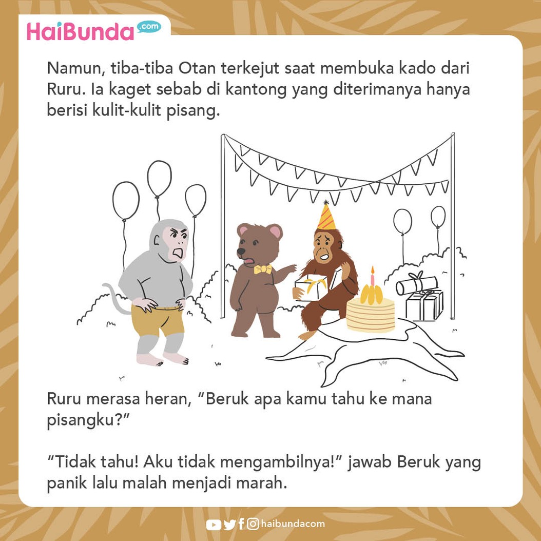 Cerita Nusantara Otan Ulang Tahun