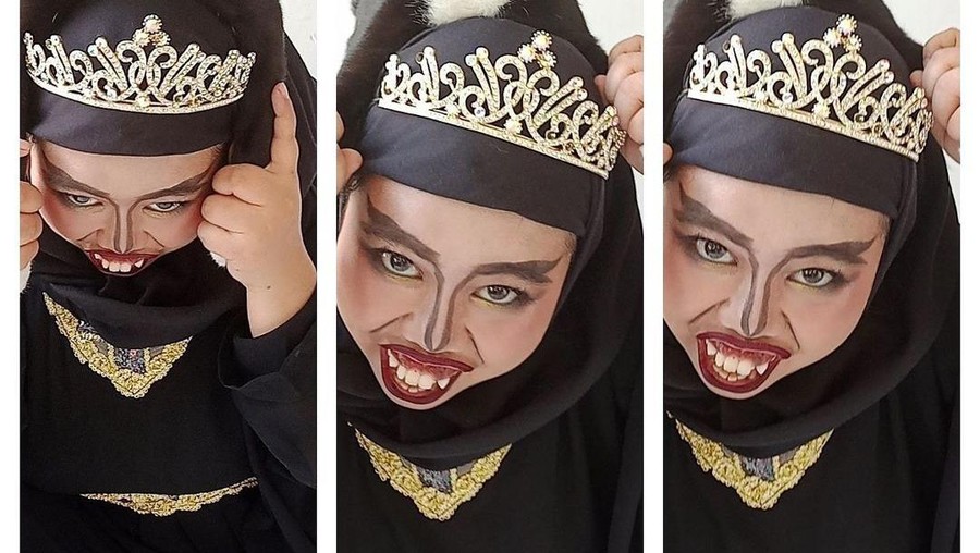 Penampilan unik kekeyi