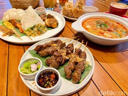 Michaels Garden: Sate Maranggi dan Tom Yum Enak di Resto Taman Cantik