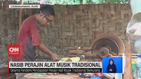 VIDEO: Nasib Pengrajin Alat Musik Tradisional di Masa Pandemi