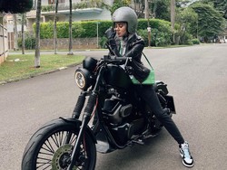 Olla Ramlan Jadikan Hobi Motor Sebagai Pengalih Kalau Lagi Ada Pikiran