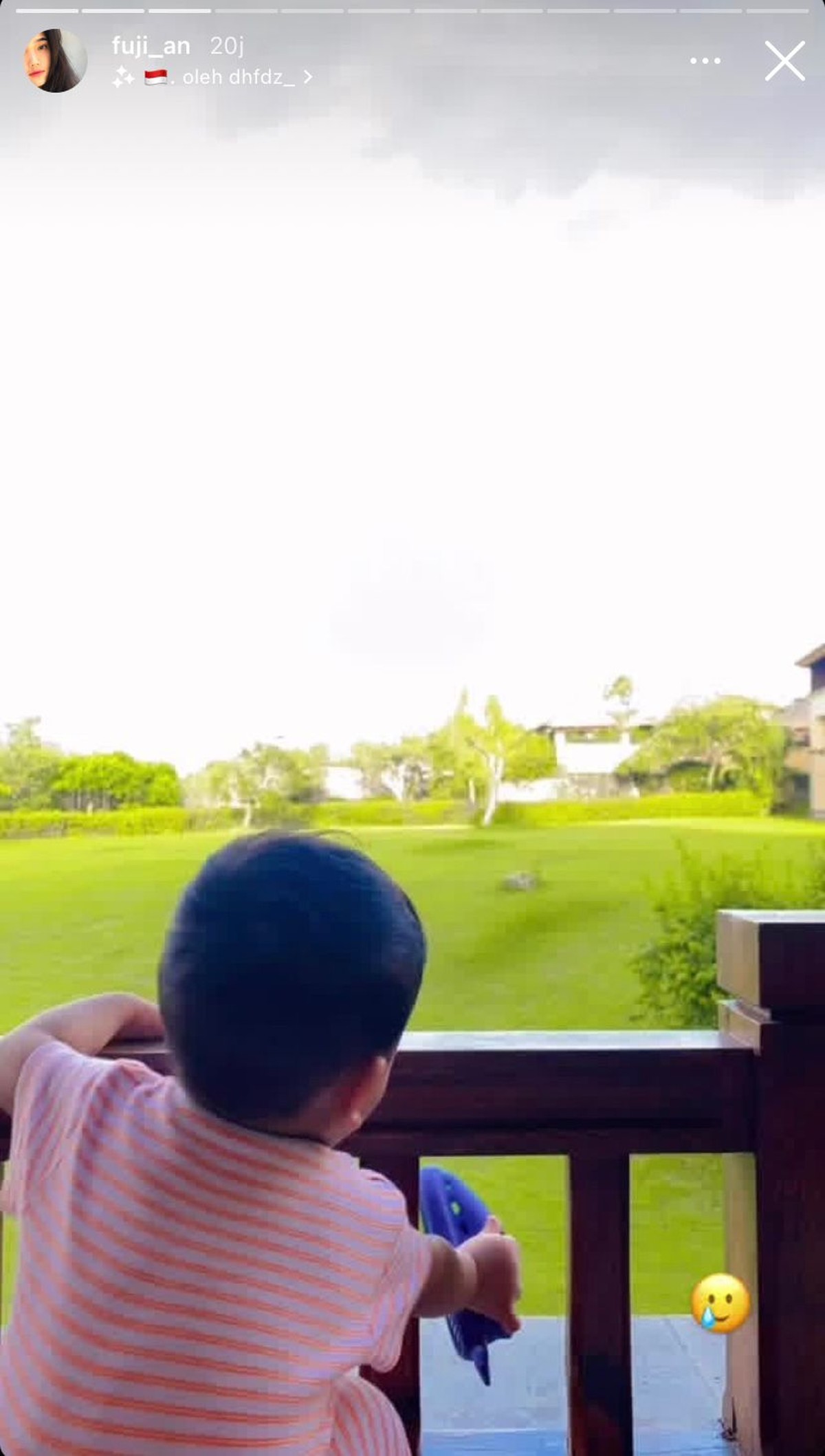 Potret Fuji bersama Gala Liburan ke Bali