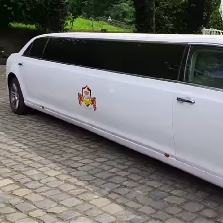 <p>Tak hanya memiliki kastil, Vidi juga mengatakan kalau sang Ayah baru saja membeli sebuah mobil limosin. Mobil ini berwarna silver dan terlihat sangat mewah. (Foto: YouTube Vidi Aldiano)</p>