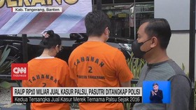 VIDEO: Raup Rp10 Miliar Jual Kasur Palsu, Pasutri Ditangkap Polisi