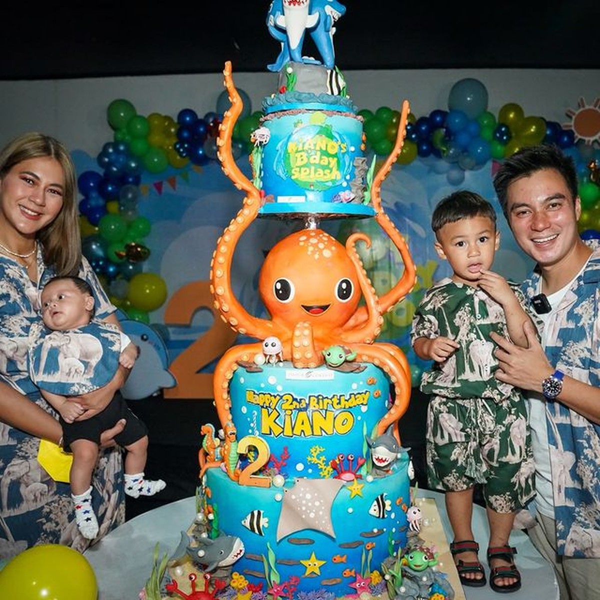 Baim Wong gelar meriah pesta ulang tahun putra sulungnya&comma; Kiano Tiger Wong sewa satu ancol dan dihadiri para artis&period; Yuk intip&excl;