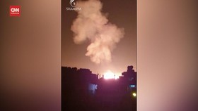 VIDEO: Rudal Israel Kembali Luluh Lantakkan Pelabuhan Suriah