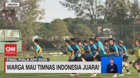 VIDEO: Warga Mau Timnas Indonesia Juara