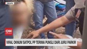 VIDEO: Viral Oknum Satpol PP Terima Pungli Dari Juru Parkir