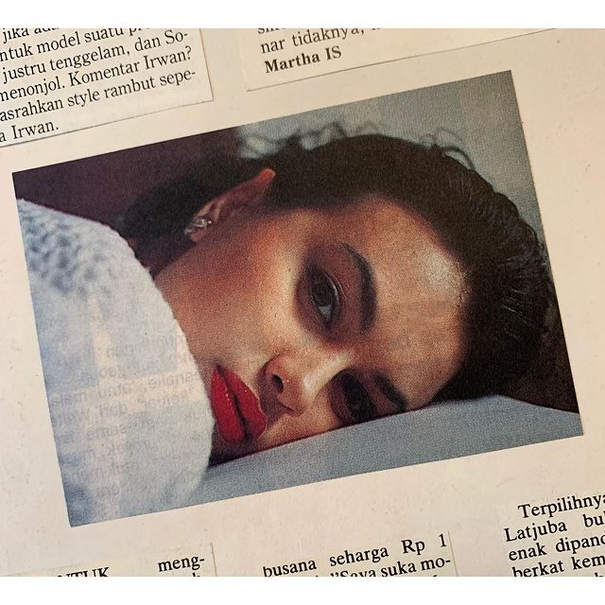 Sophia Latjuba jadi perbincangan publik usai mengunggah foto lawas masa mudanya&period; Yuk intip potretnya&excl;